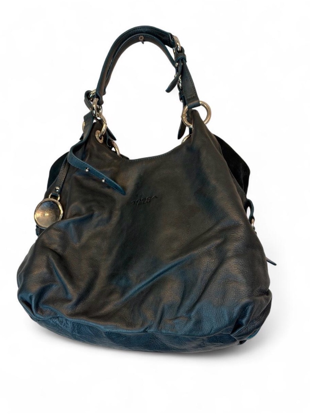 Tosca Blue Leather Hobo Bag - Unbranded